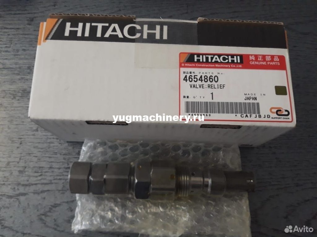 Гидравлический клапан Hitachi 4654860