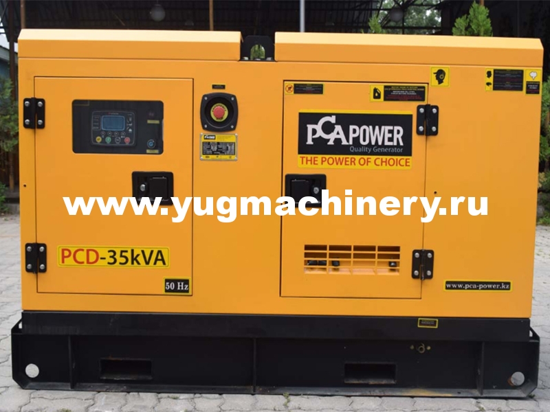 Дизельный генератор PCA POWER PCD-35kVA