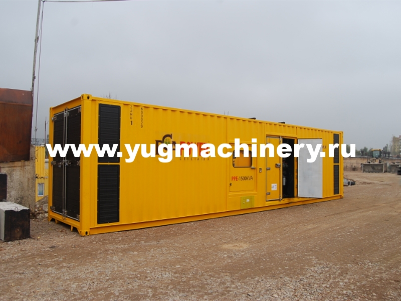 Дизельный генератор контейнерного типа PCA POWER PPE-1500kVA