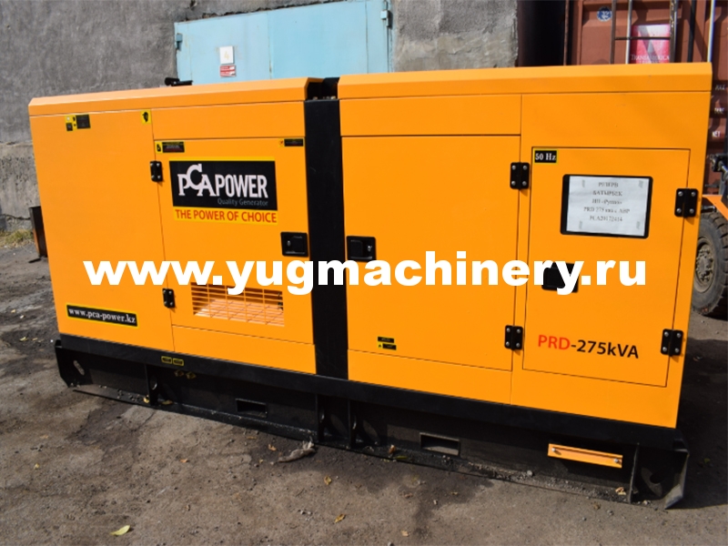Дизельный генератор PCA POWER PRD-275kVA