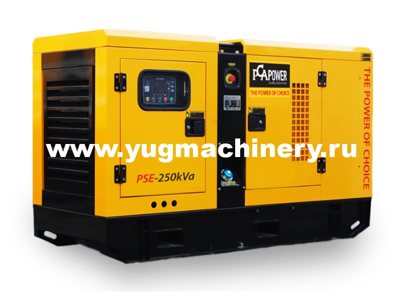 Дизельный генератор PCA POWER PSE-250kVA