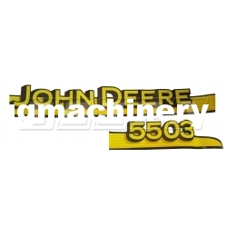 JD 5503 DECAL SET JOHN DEER JD5503